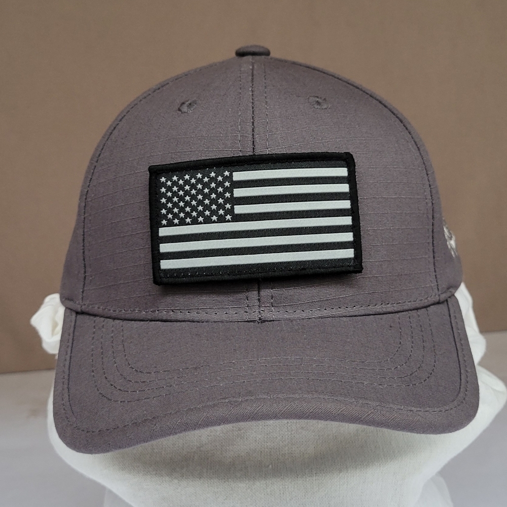 Melonwear Tactical Baseball Cap Gray Patch Hat Us… - image 1